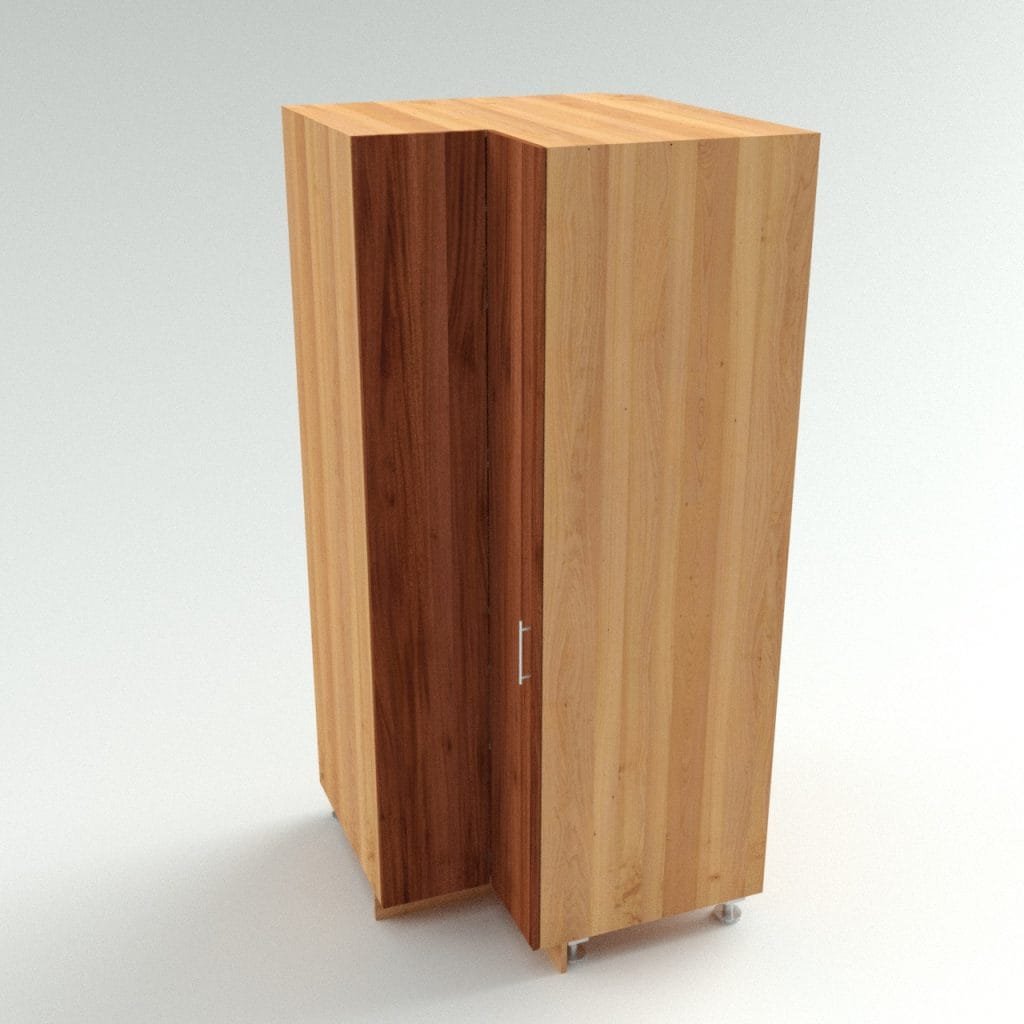 Tall Corner Cabinet
